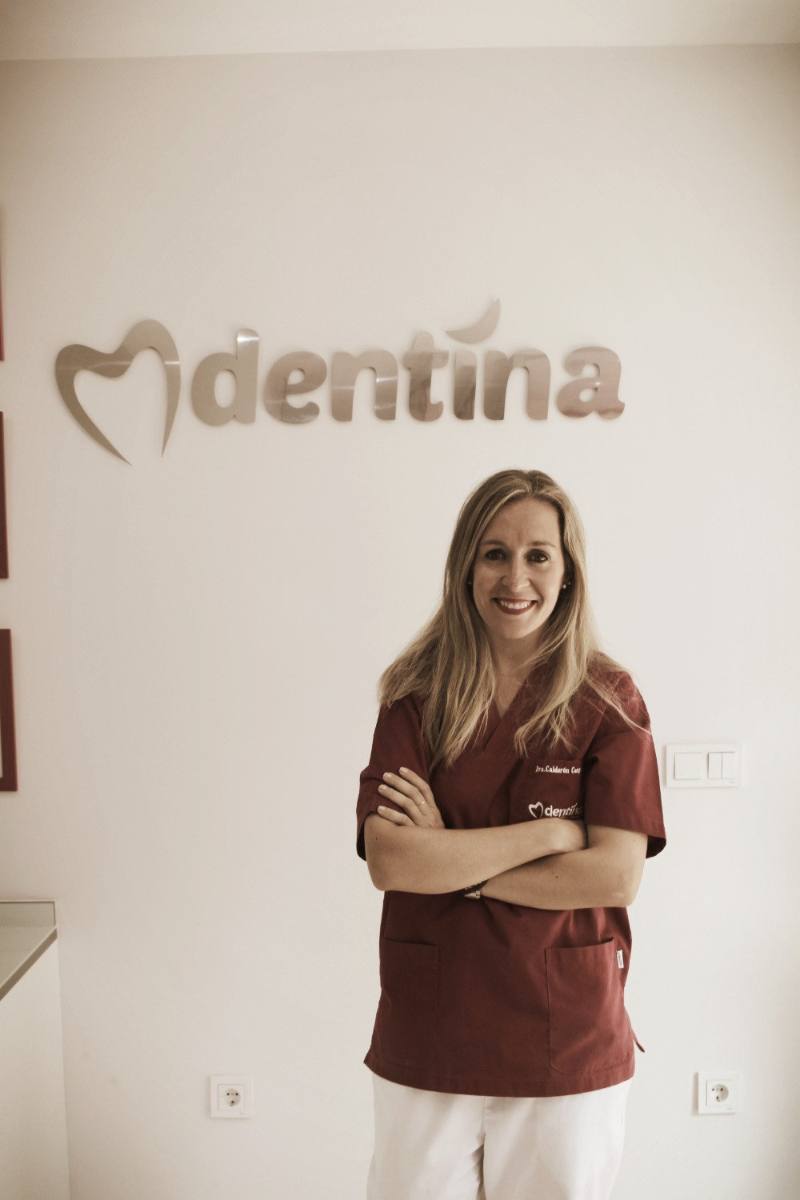 Dra. Cristina Calderón, directora médica de Dentina